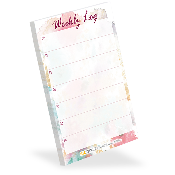 BIZSTIX® Bullet Journal Haftnotizen Floral-Edition