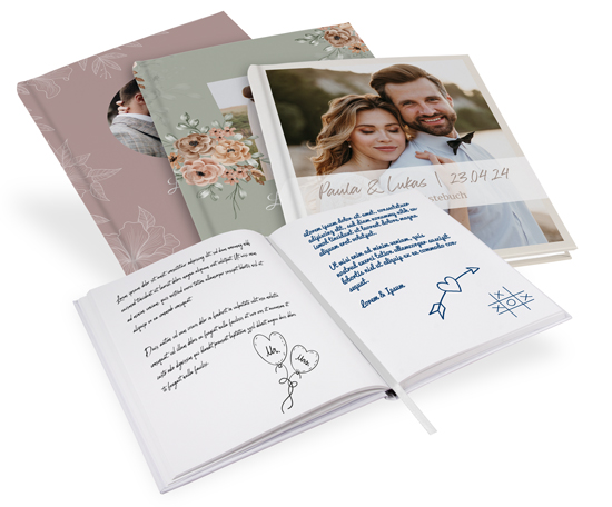 Personalisiertes Gästebuch Hochzeit