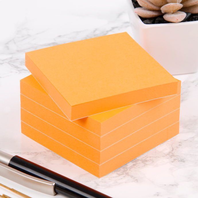 BIZSTIX® Office Orange 75 x 75 mm