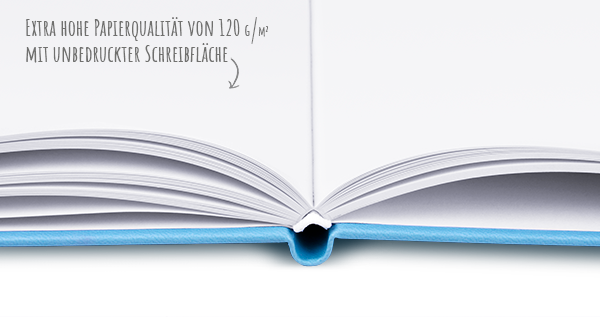 Marthiesens® Bullet Journal, unbedruckt weiß