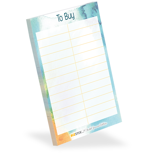 BIZSTIX® Bullet Journal Haftnotizen Floral-Edition